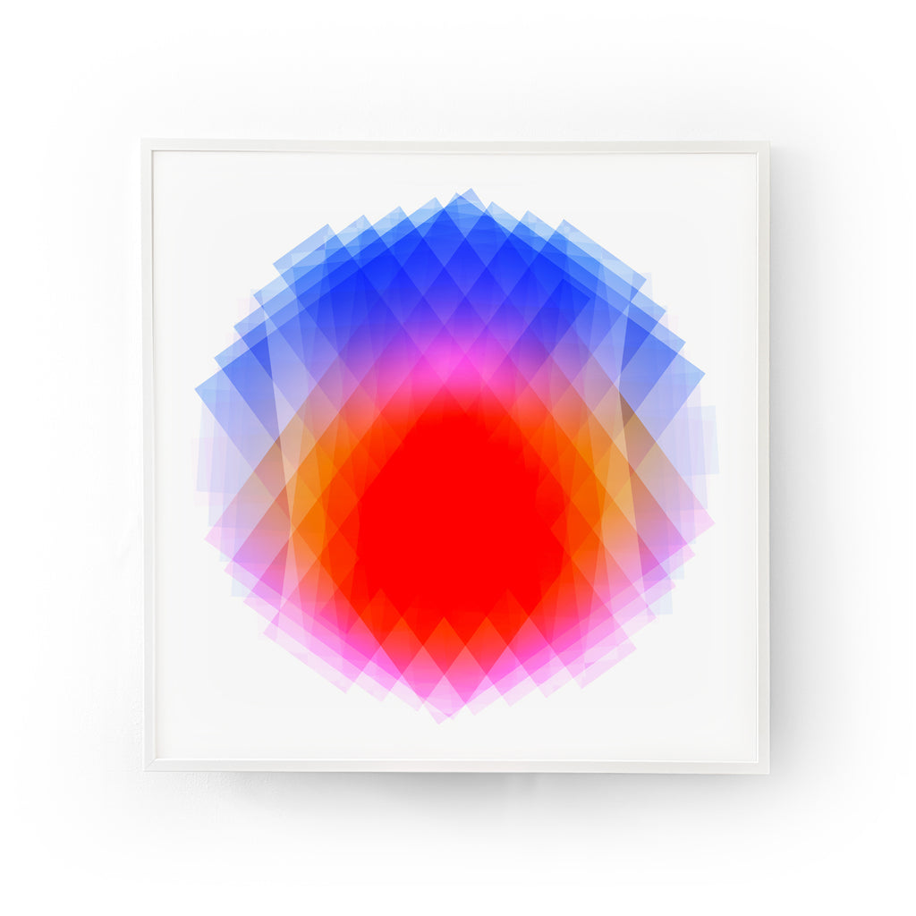 Ametrine – Edition of 1 – 100x100cm