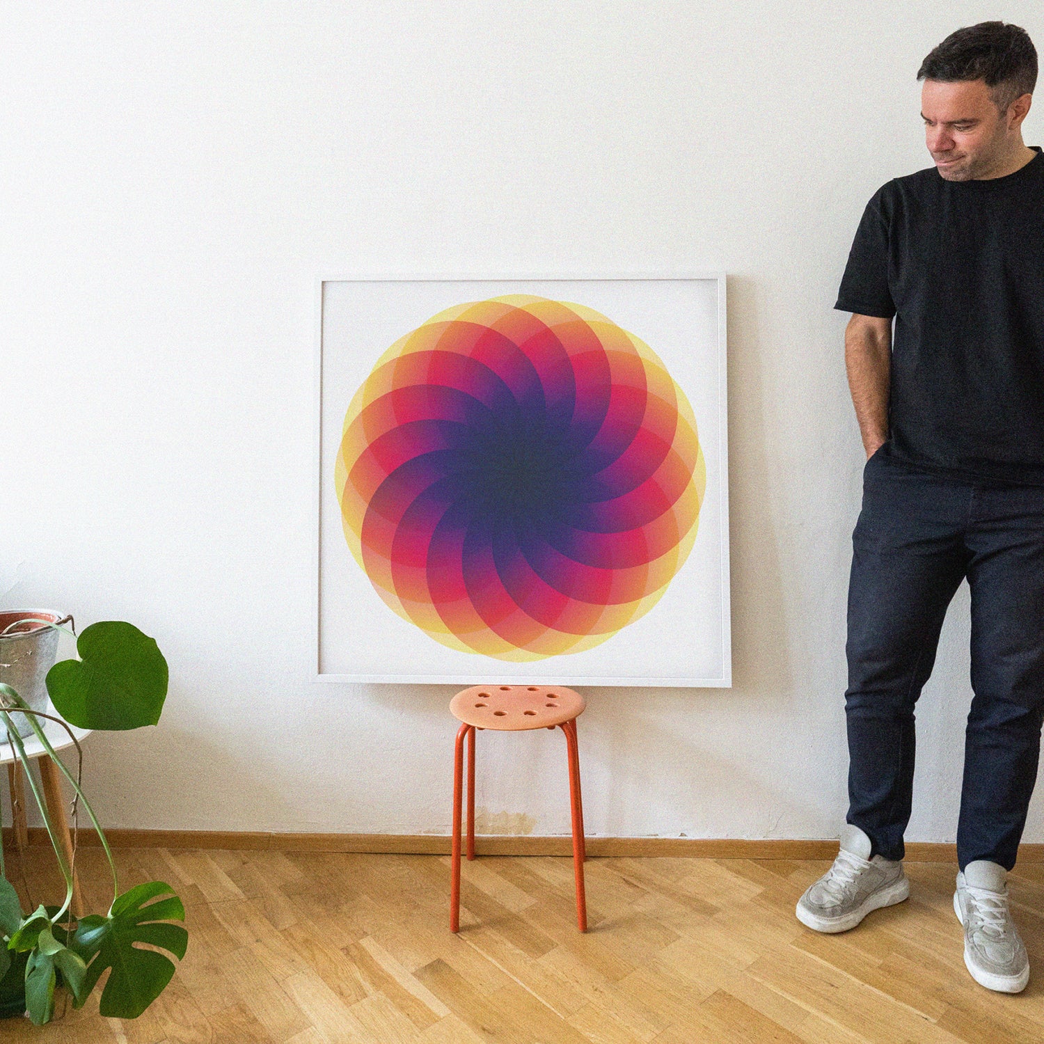 Tides - Edition of 1 - 100x100cm