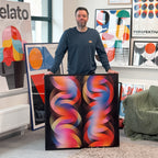 Chaospheres – Edition of 1 – 100x100cm