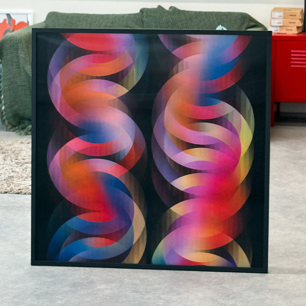Chaospheres – Edition of 1 – 100x100cm