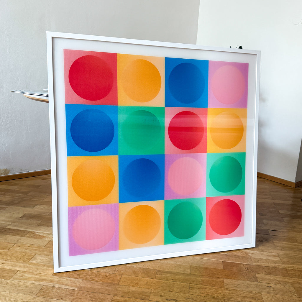 Metro – Edition of 1 – 100x100cm