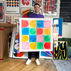 Metro – Edition of 1 – 100x100cm