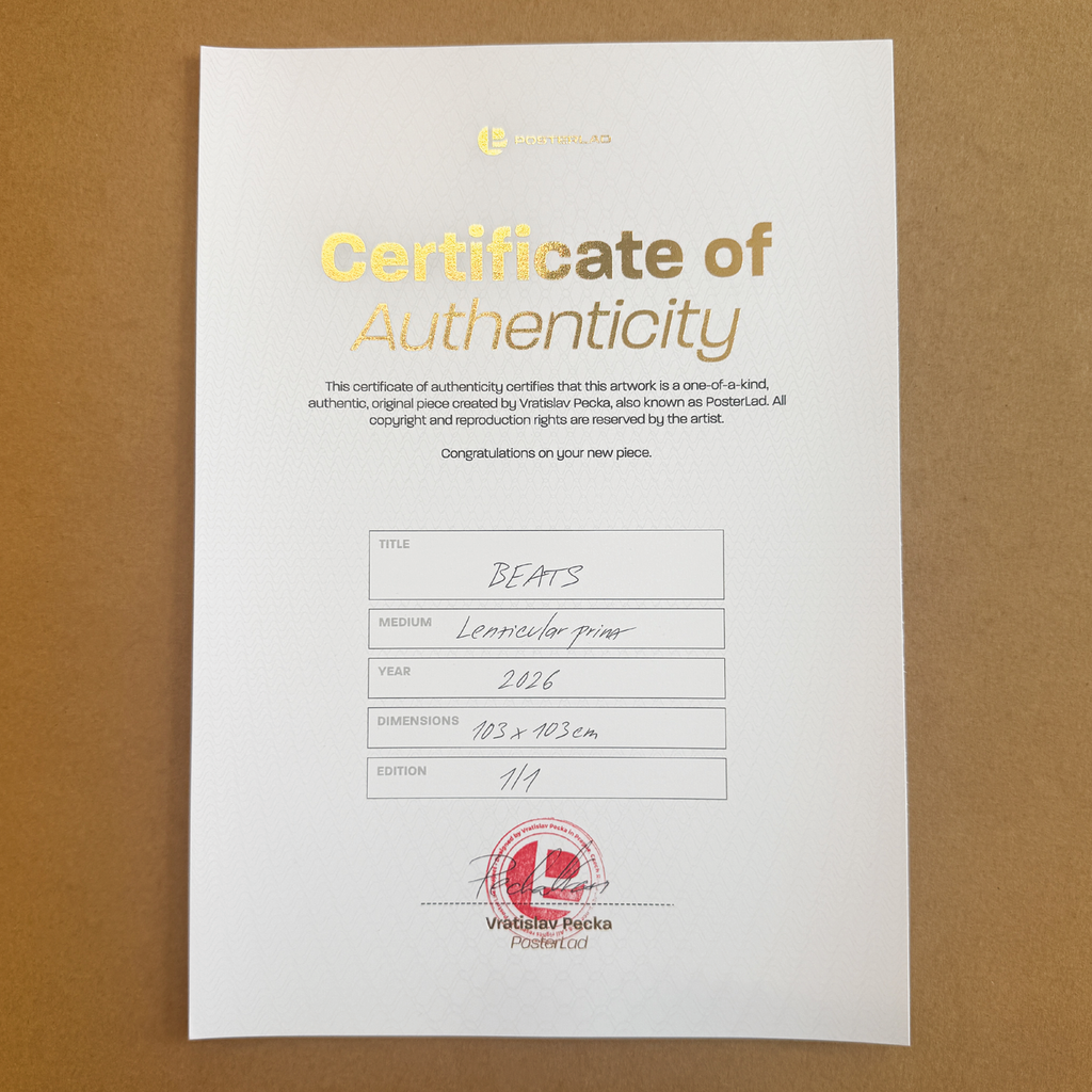 Beats – Edition of 1 – 100x100cm (Copy)