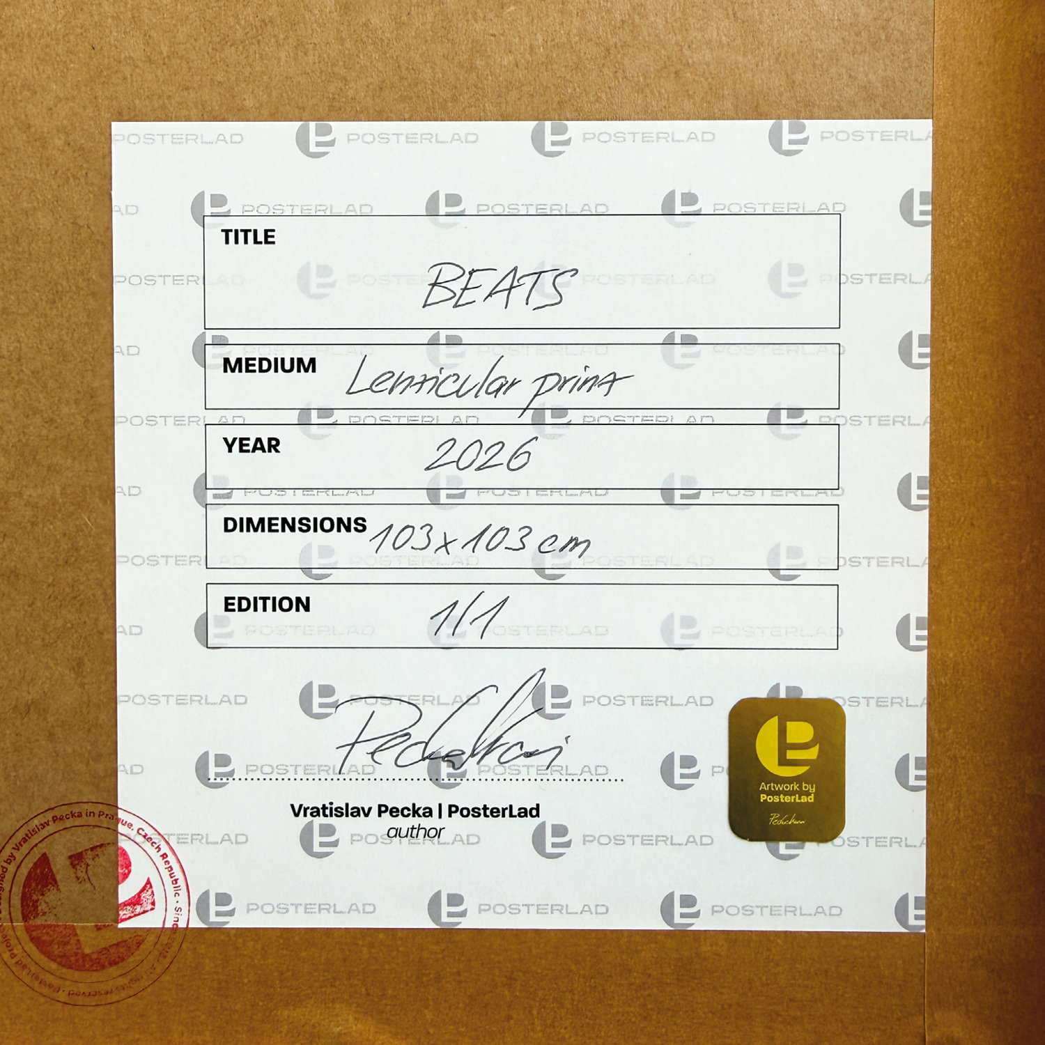 Beats – Edition of 1 – 100x100cm (Copy)