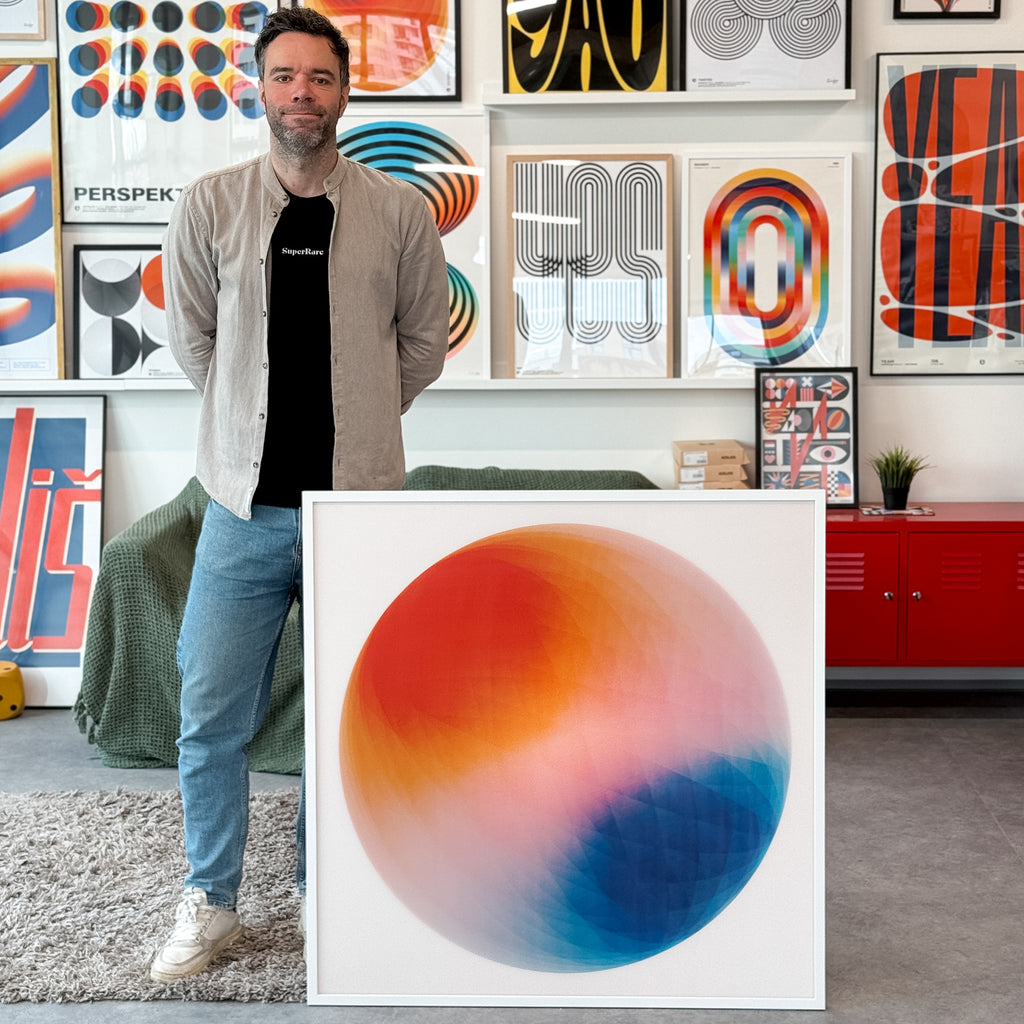 Chromatic – Edition of 1 – 100x100cm