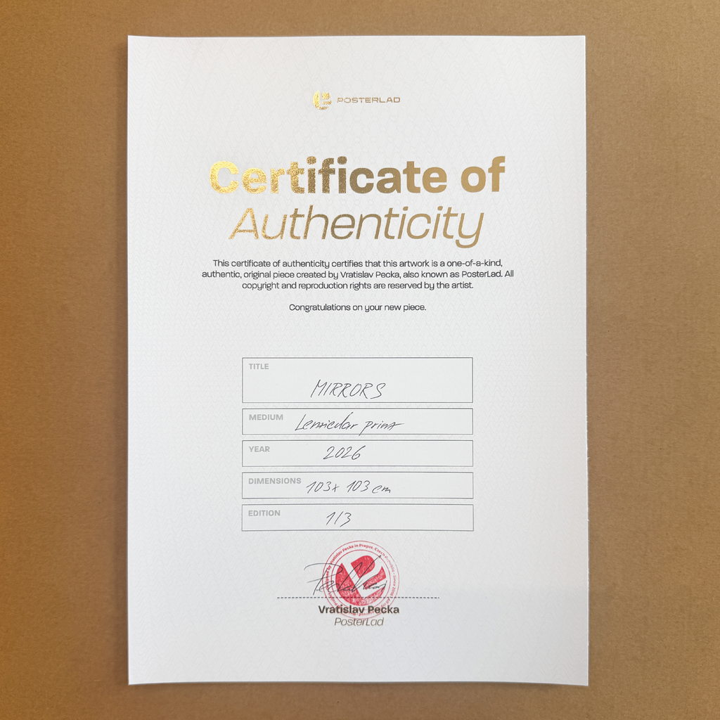 Mirrors – Edition of 3 – 100x100cm