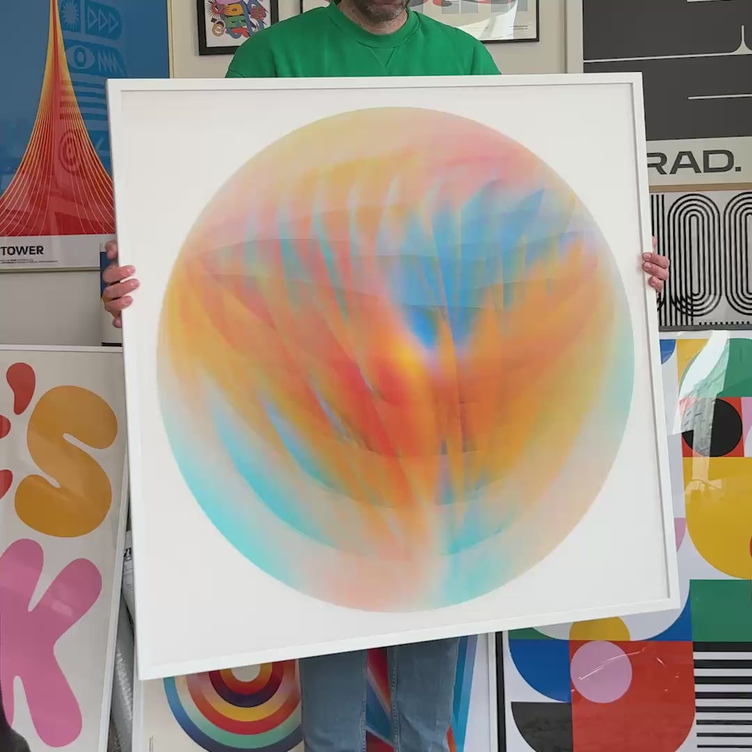 Kaleido – Edition of 1 – 100x100cm