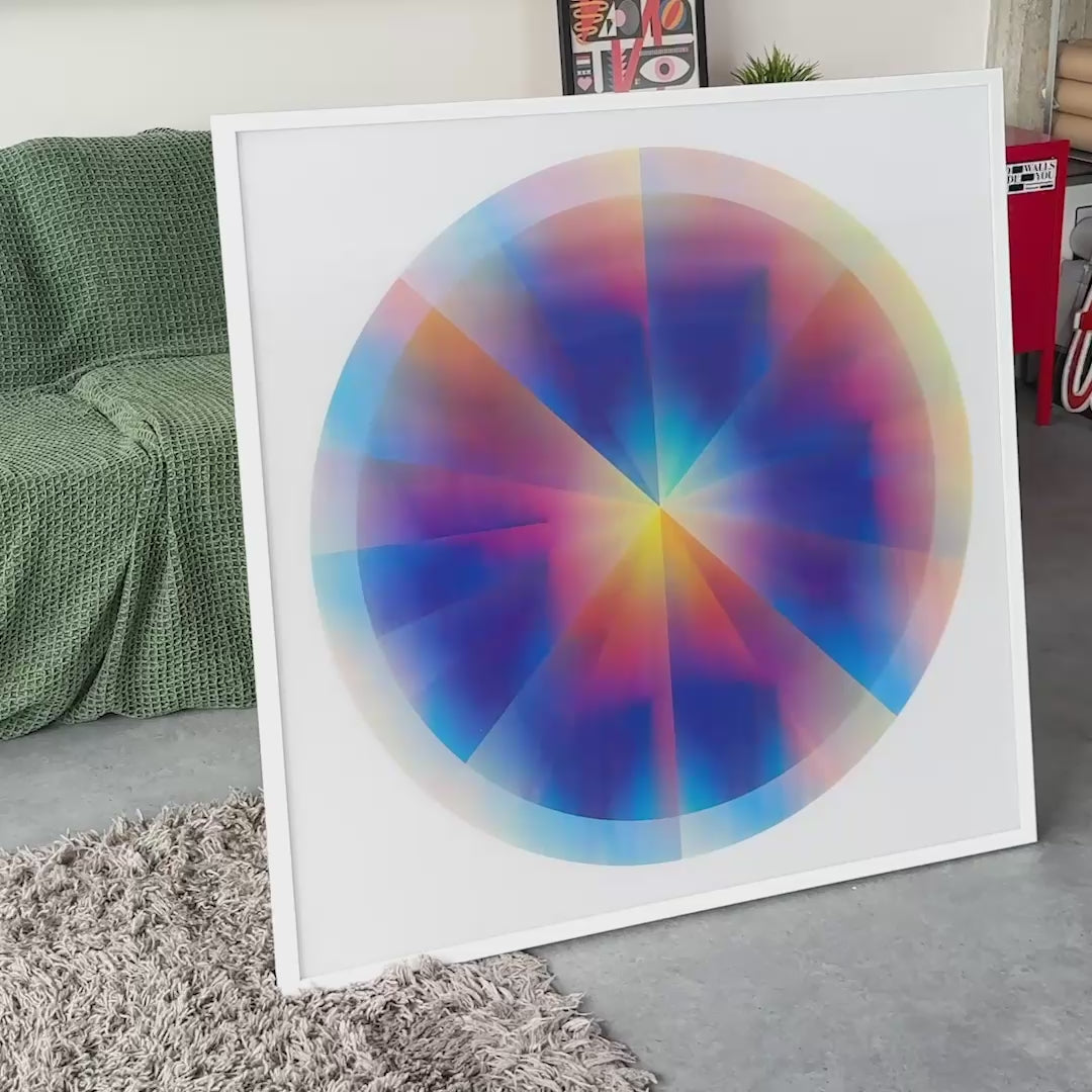 Opal – Edition of 1 – 100x100cm