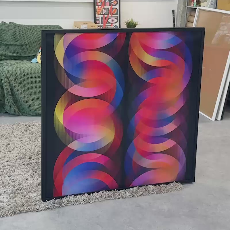 Chaospheres – Edition of 1 – 100x100cm
