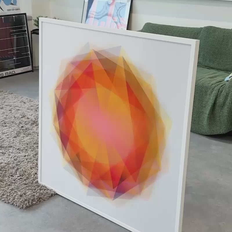 Hexagons – Edition of 1 – 100x100cm