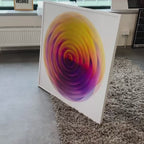 Purple Spin – Edition of 1 – 100x100cm