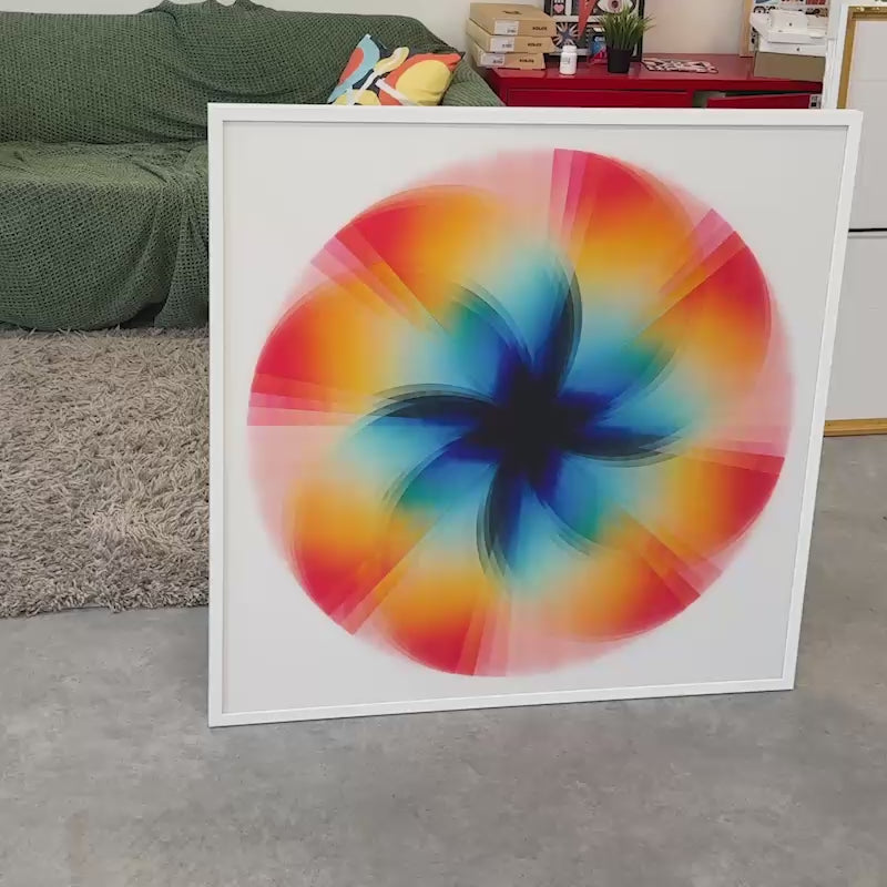Winds – Edition of 1 – 100x100cm