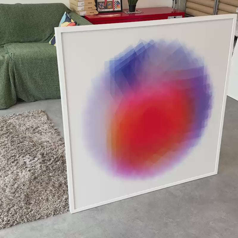 Ametrine – Edition of 1 – 100x100cm