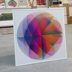 Axial – Edition of 1 – 100x100cm