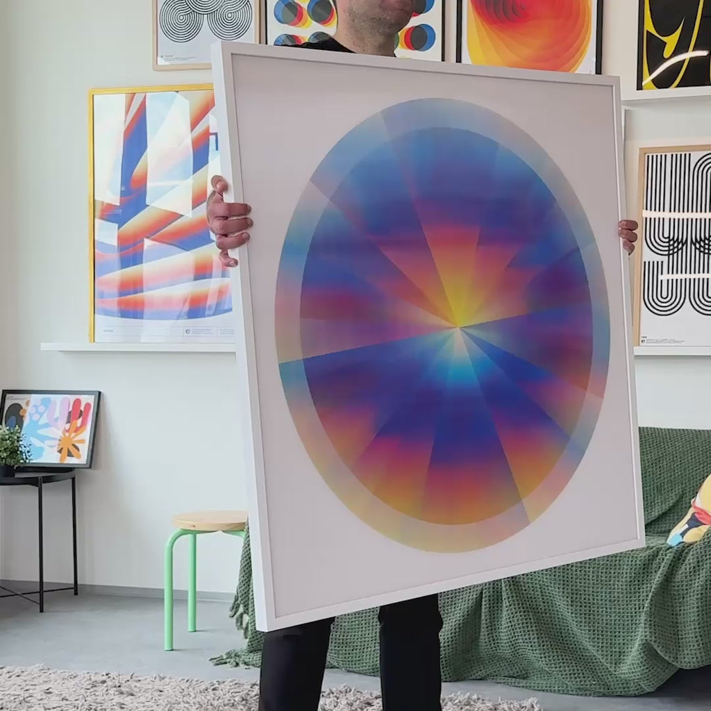 Opal – Edition of 1 – 100x100cm