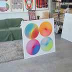 Quattro – Edition of 1 – 100x100cm