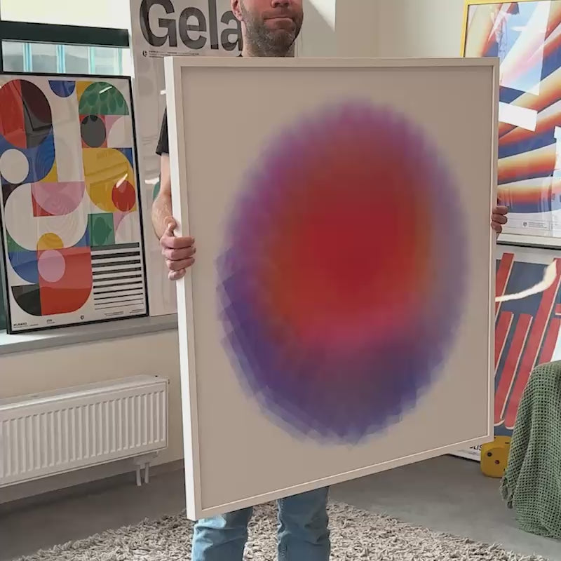 Ametrine – Edition of 1 – 100x100cm