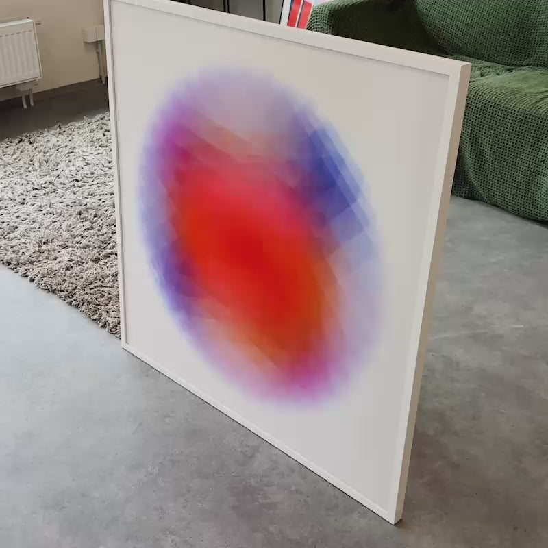 Ametrine – Edition of 1 – 100x100cm
