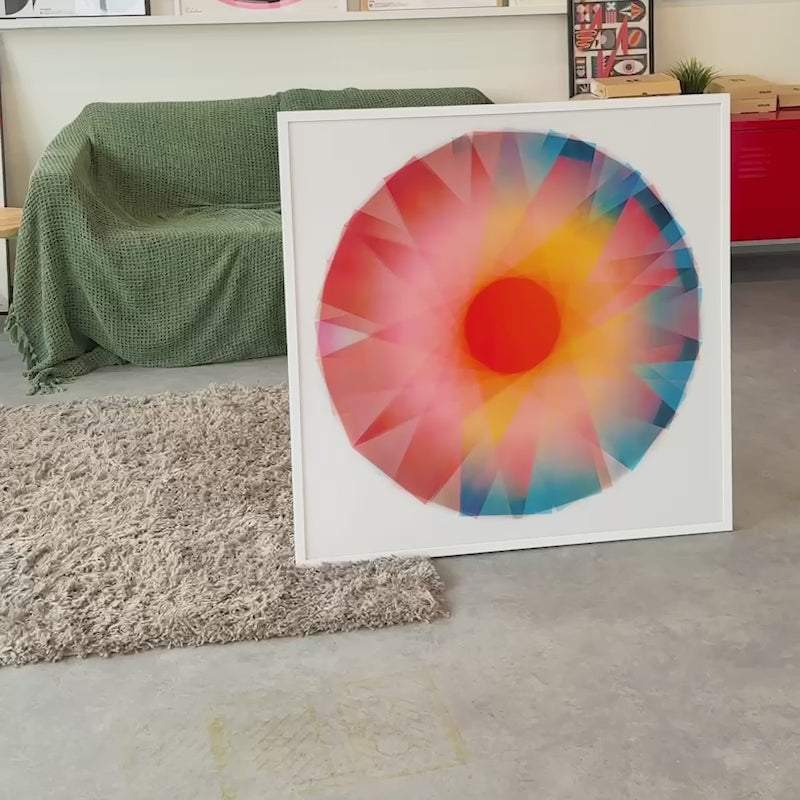 Solar – Edition of 1 – 100x100cm