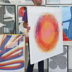 Hexagons – Edition of 1 – 100x100cm
