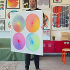 Quattro – Edition of 1 – 100x100cm