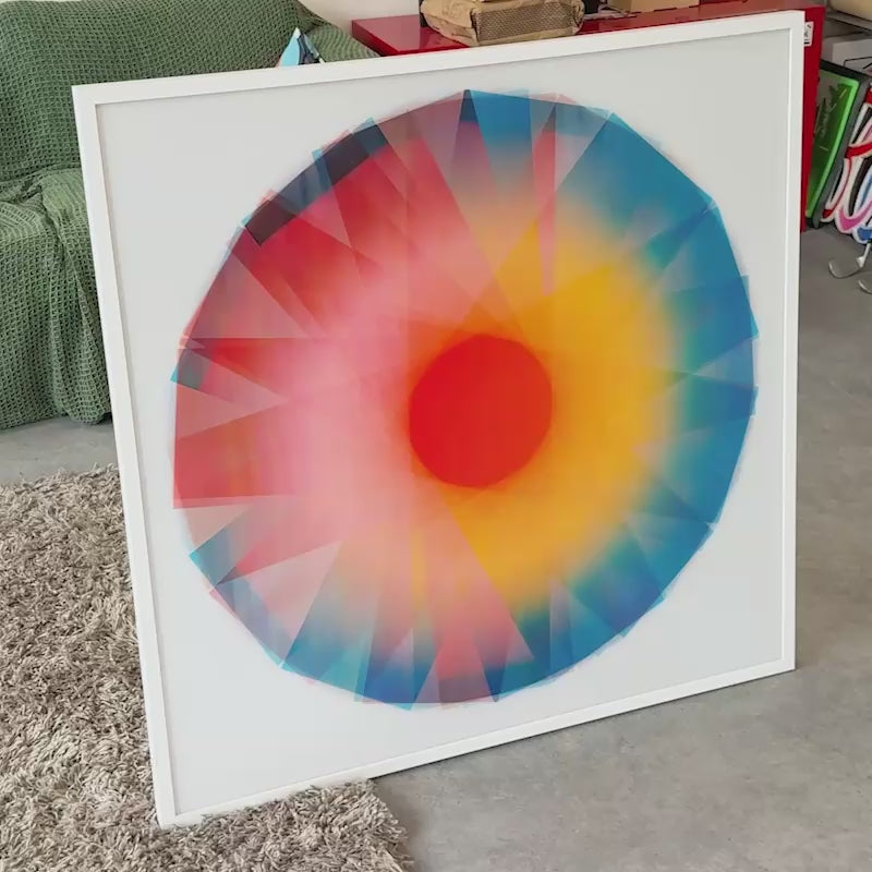 Solar – Edition of 1 – 100x100cm