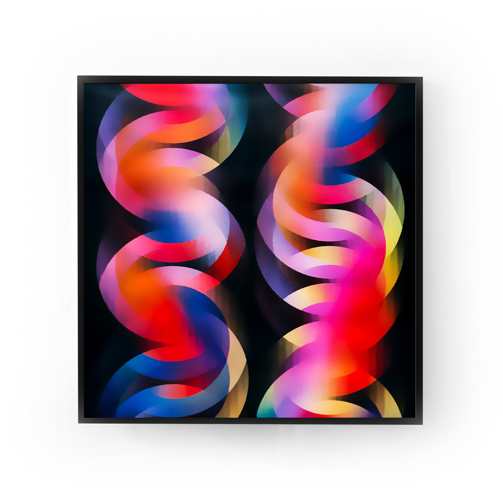 Chaospheres – Edition of 1 – 100x100cm