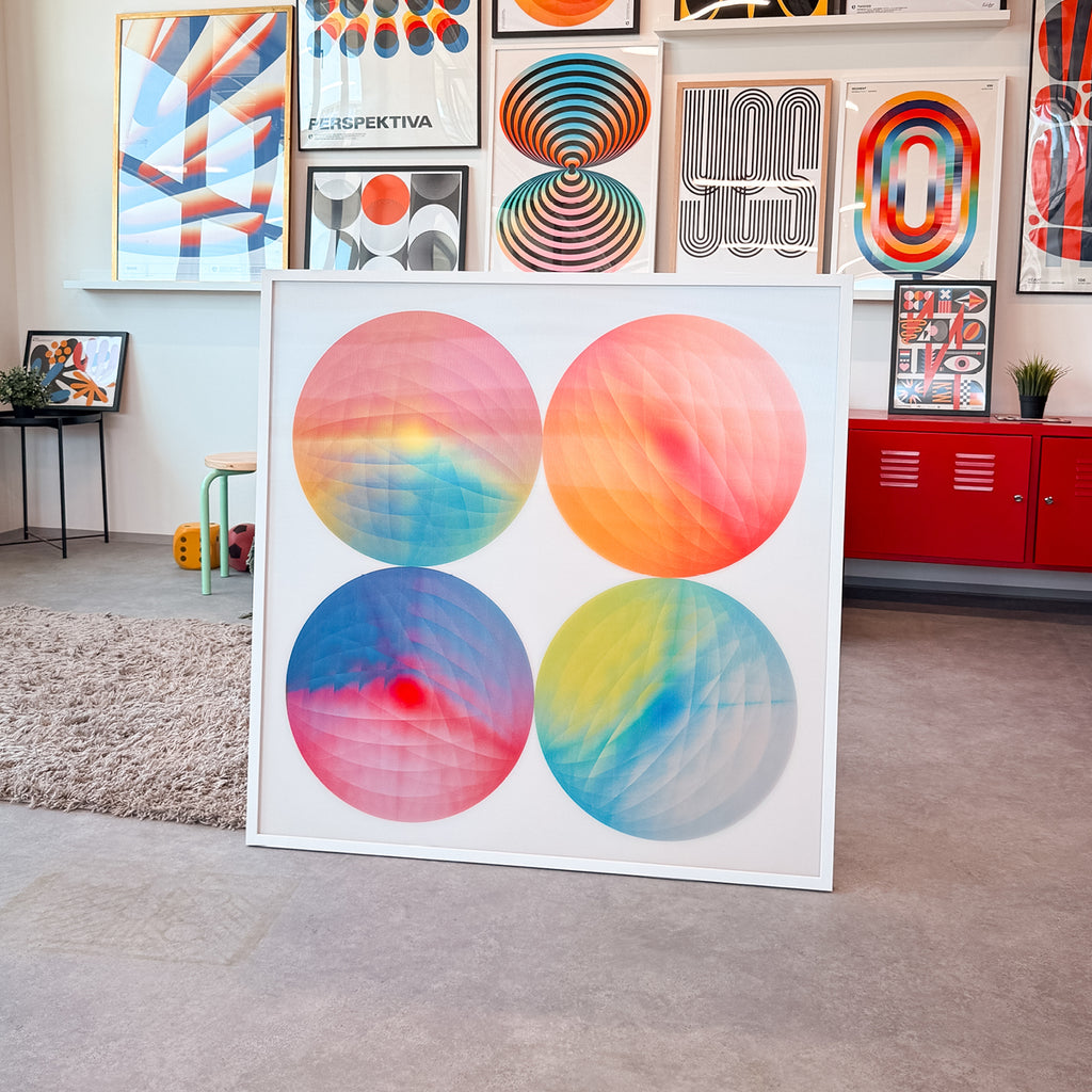 Quattro – Edition of 1 – 100x100cm