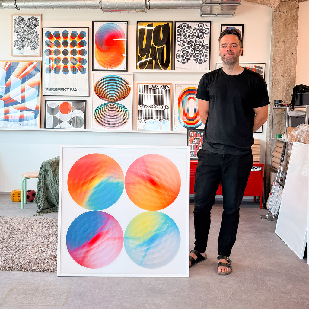 Quattro – Edition of 1 – 100x100cm