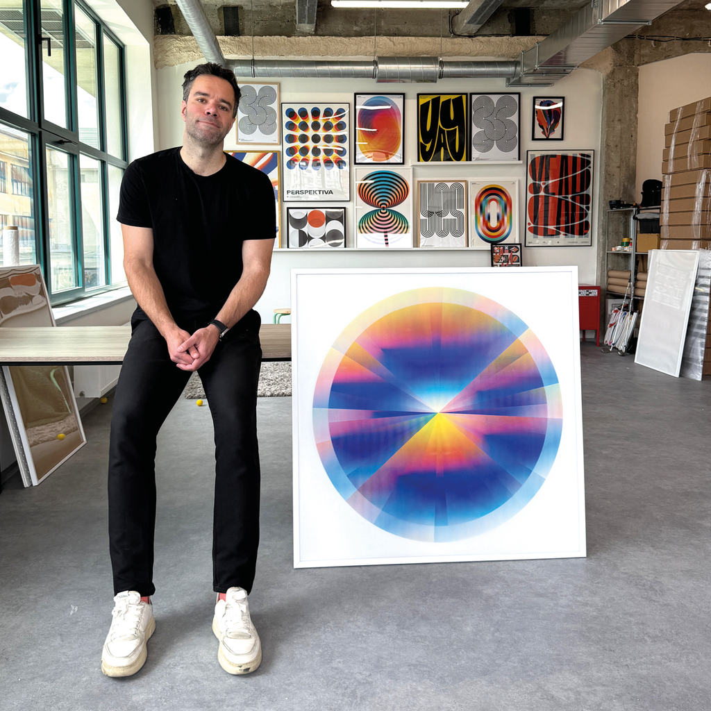 Opal – Edition of 1 – 100x100cm
