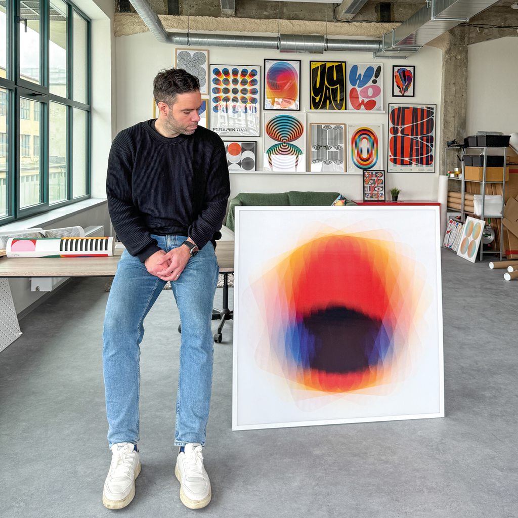 Vertigo – Edition of 1 – 100x100cm
