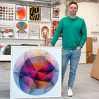 Axial – Edition of 1 – 100x100cm