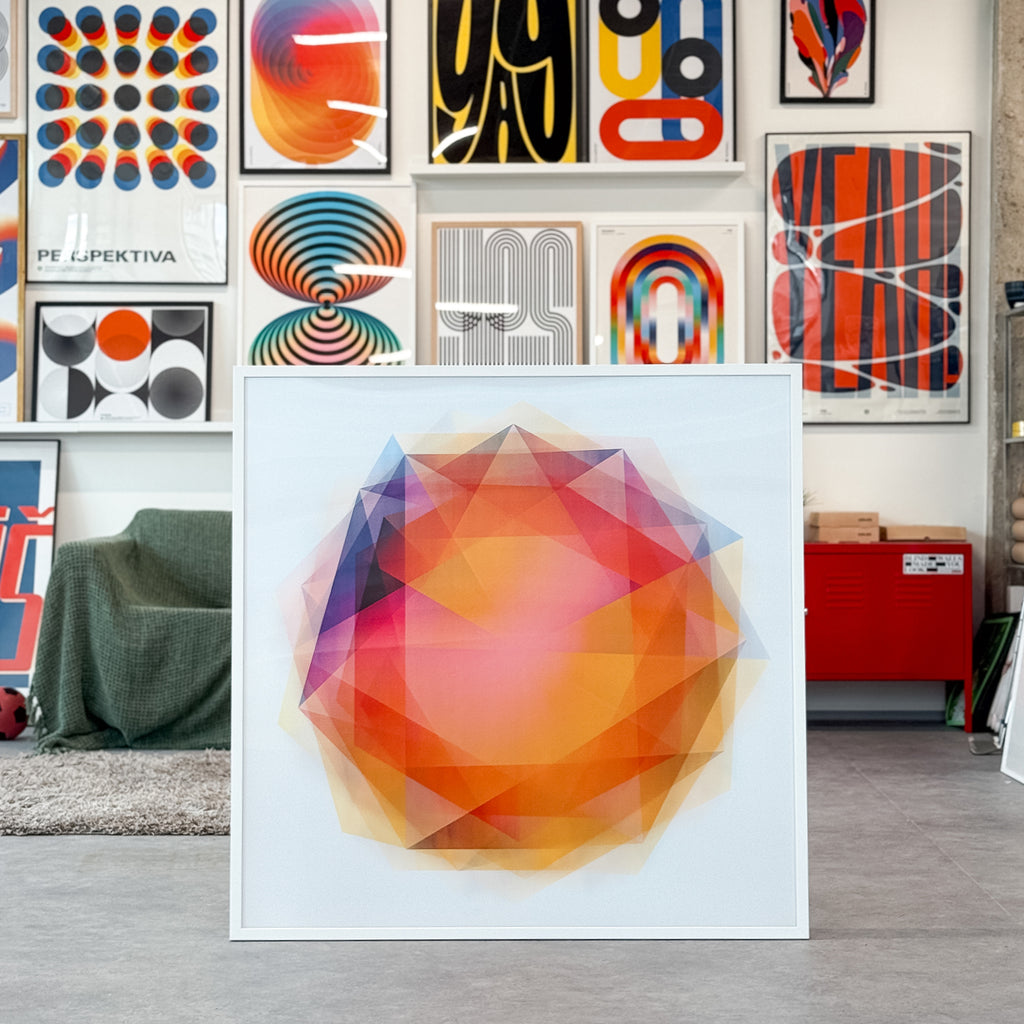 Hexagons – Edition of 1 – 100x100cm