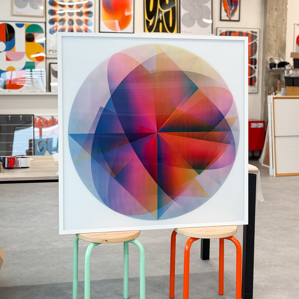 Axial – Edition of 1 – 100x100cm