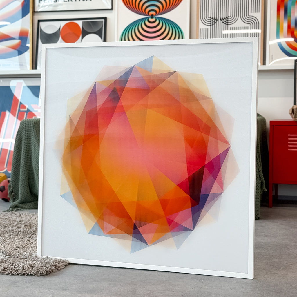 Hexagons – Edition of 1 – 100x100cm