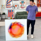 Hexagons – Edition of 1 – 100x100cm